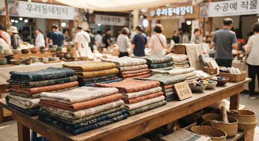 리어카 헌책방 좌판