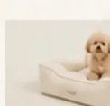 모로 클래식 사각 베드 (아이보리)