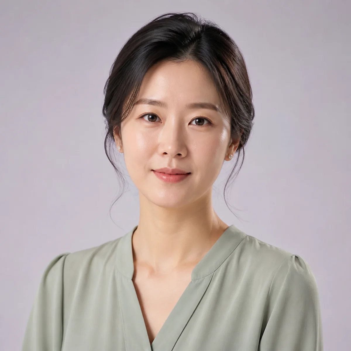 가상의 여성 임상심리전문가 프로필