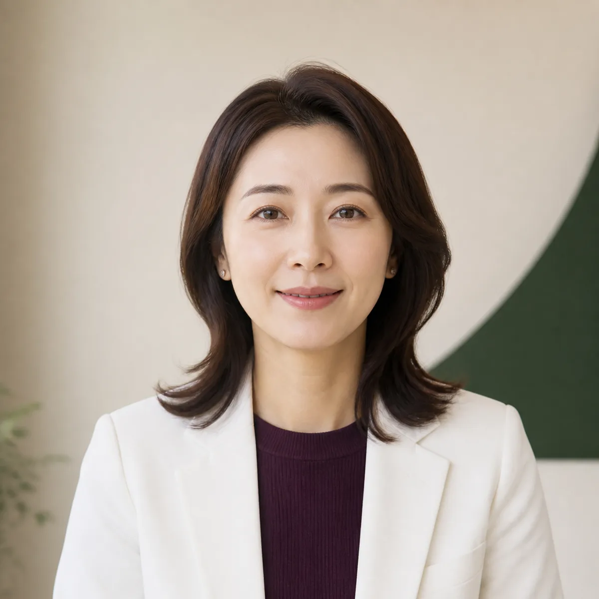 가상의 한국인 여성 건강 의료진 프로필