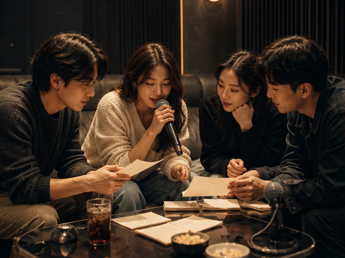 함께 선곡을 준비하는 친구들
