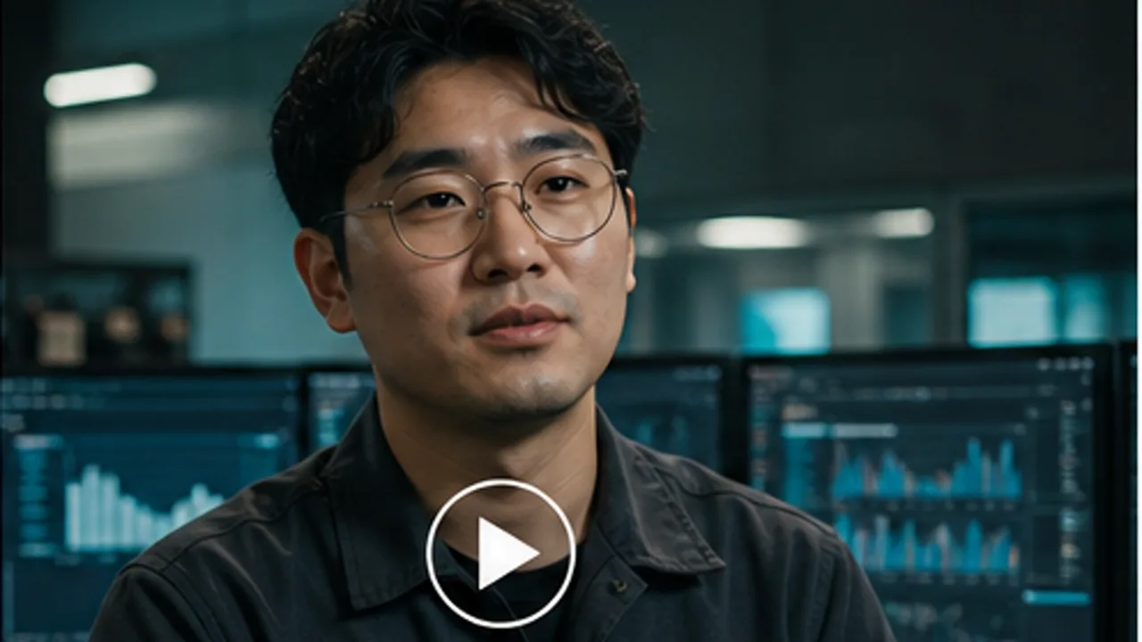 산업데이터 수료생 인터뷰 장면
