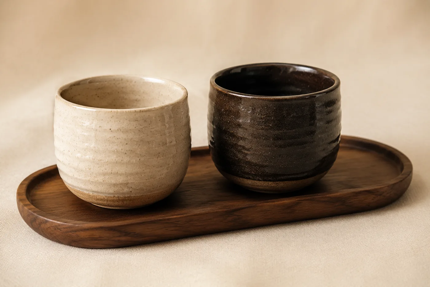 Ceramic Cup Pair