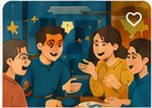가상 파티 게임 스피드 톡 커버
