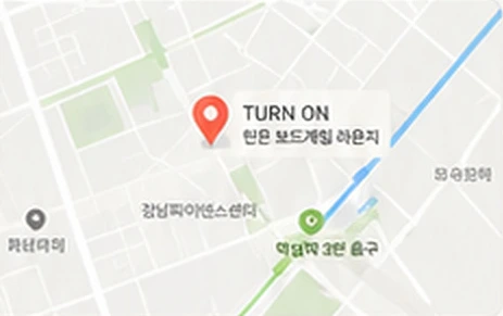 강남역점 위치 약도