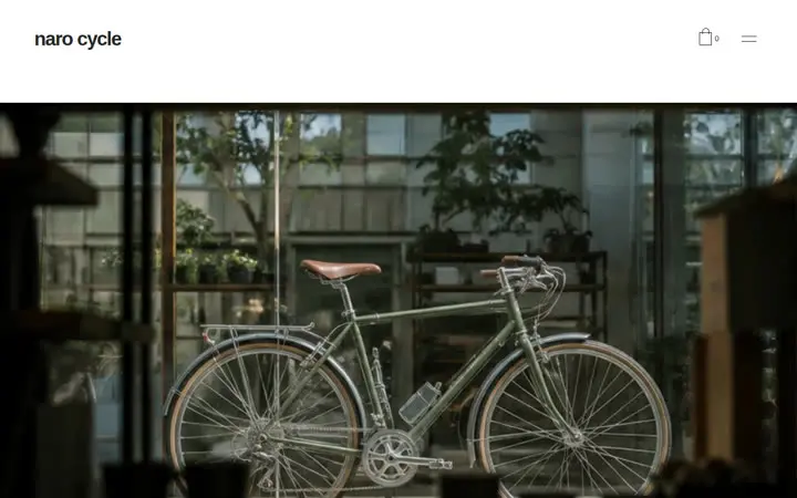 NARO CYCLE 템플릿 대표 화면